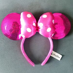 Disney Minnie Mouse pink sequined headband